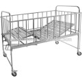 hospital or home care stainless steel material children bed